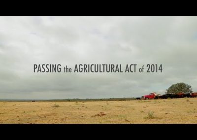 Passing The Agricultural Act of 2014